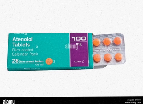 Achat Atenolol - illustration de comprimés d'atenolol générique