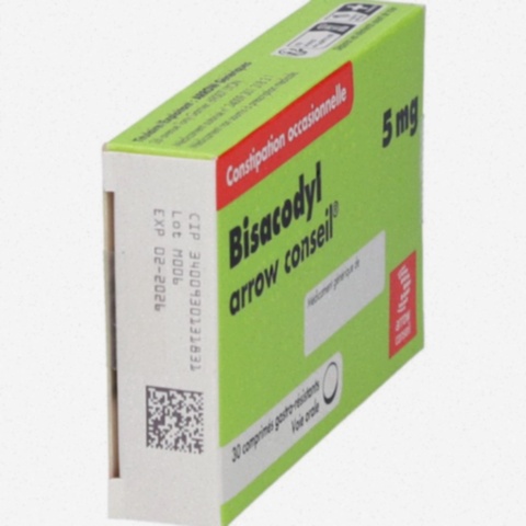 Achat Bisacodyl - Illustration de comprimés laxatifs