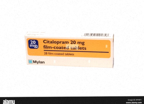 Acheter Citalopram – illustration de capsule et logo pharmacie