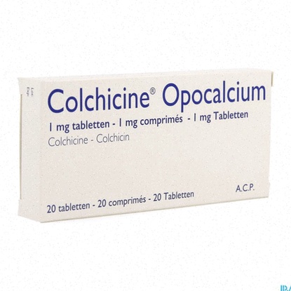 Achat Colchicine sans ordonnance - Illustration de gouttes et gélules