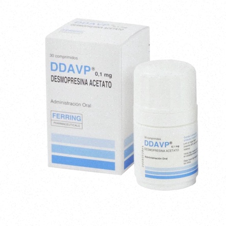 Acheter DDAVP - illustration d'un flacon de Desmopressine