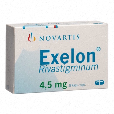 Acheter Exelon - Illustration d’un blister de capsules de rivastigmine