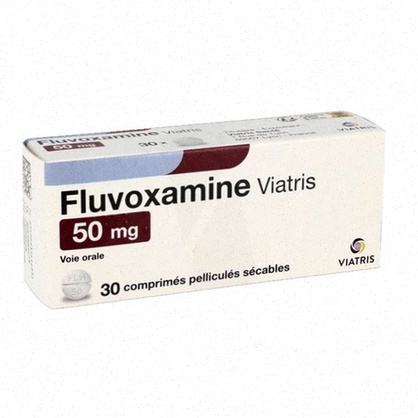 Acheter la fluvoxamine - Illustration de pilules et transfert de commande en ligne