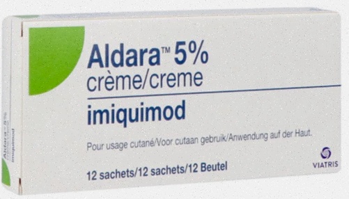 Acheter Imiquimod - Tube de crème et illustration dermatologique