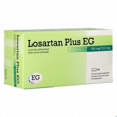 Acheter du Losartan – Illustration de comprimés et bouteille