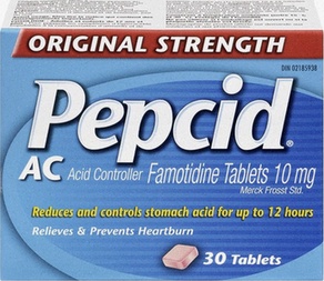 Acheter Pepcid® - Illustration d'un comprimé de Pepcid