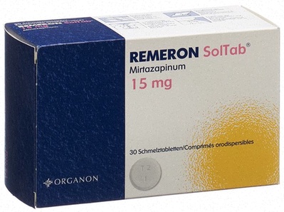 Acheter Remeron - Illustration de pilule et boîte de médicament