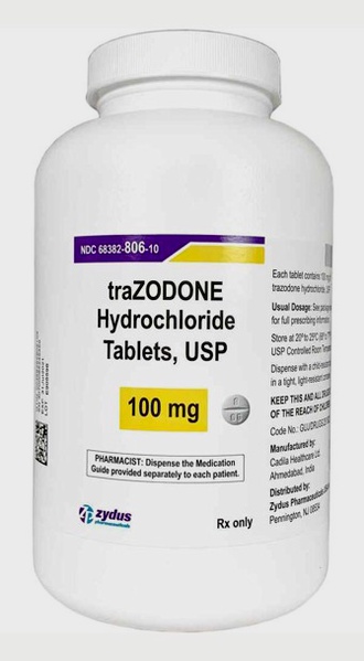 Achat Trazodone pas cher - Illustration de pilules de Trazodone