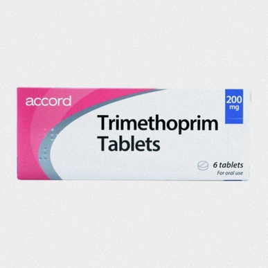 Trimethoprim : comprimés et boîtes
