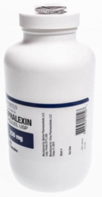 Acheter Cephalexin - Illustration gouttes de capsules d'antibiotique