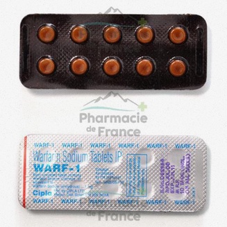 Acheter Coumadin - Illustration d'une plaquette de warfarine