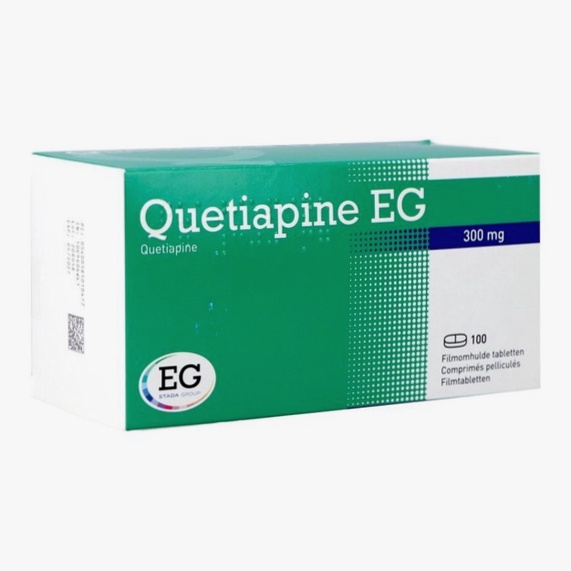 Acheter Quetiapine - Illustration d'une boîte de comprimés