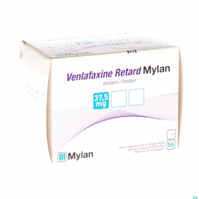 Venlafaxine : illustration d’un comprimé et d’une boîte