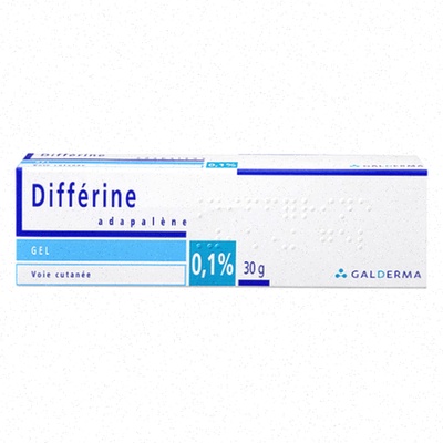 Achat Differin en ligne - tube de gel d'adapalène